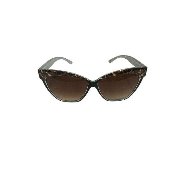 Betsey Johnson Sunglasses Brown Tortoise Shell Womens Cats eye style 100% UV - Picture 1 of 6